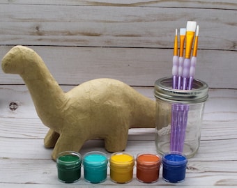 Mache Brontosaurus Paint Kit