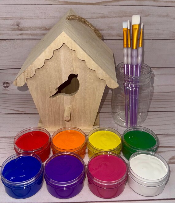 Hanging BIRDhouse Paint Kit