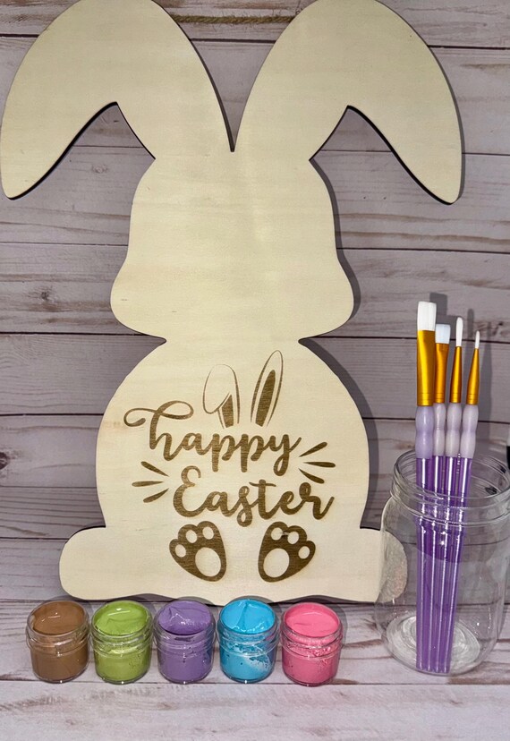 Easter Bunny Sign Paint Kit (Personalized)