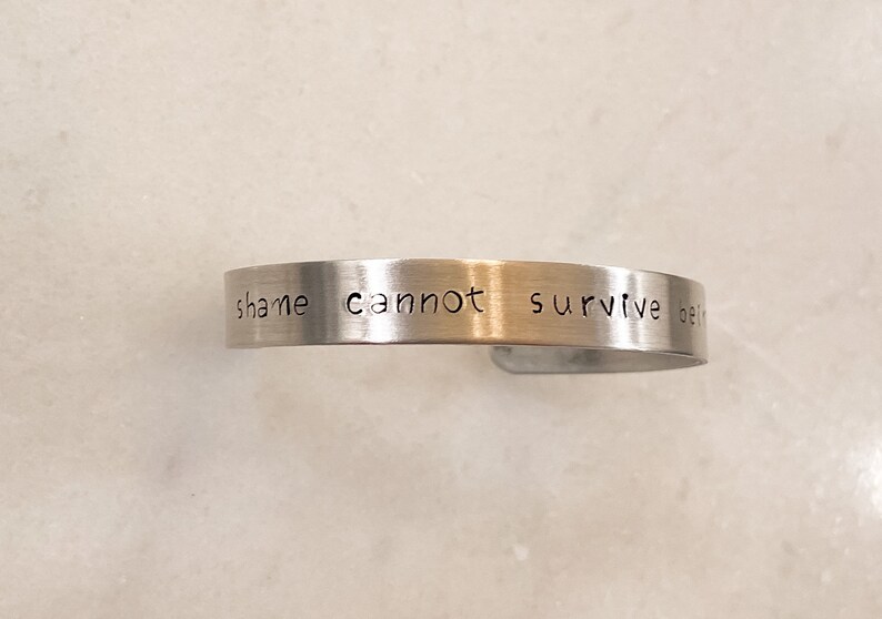 Shame Cannot Survive Being Spoken. Brene Brown image 0