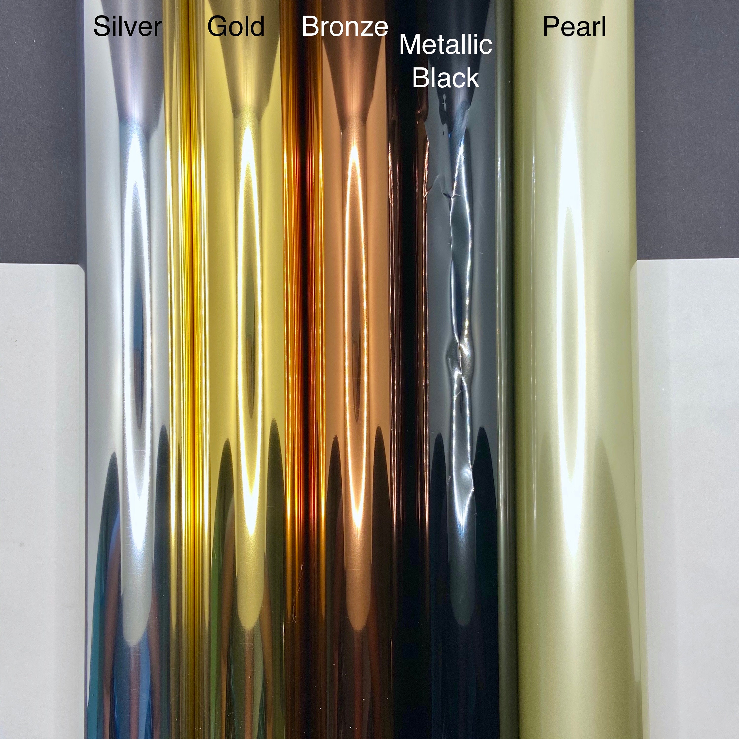 TONER REACTIVE FOIL Multi Pack 6x12 Holo Foil Heat Transfer Etsy