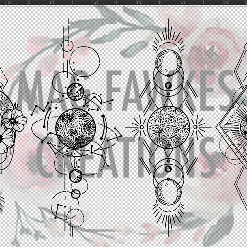 Tree Resin Foil Inserts Foil Transparency Molding & Casting Craft