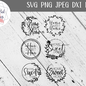 Home Sweet Home SVG, Cricut, Silhouette, Bauernhaus Zeichen svg, home svg Dateien, home sweet home Aufkleber svg, home sweet home, Familien Zeichen svg