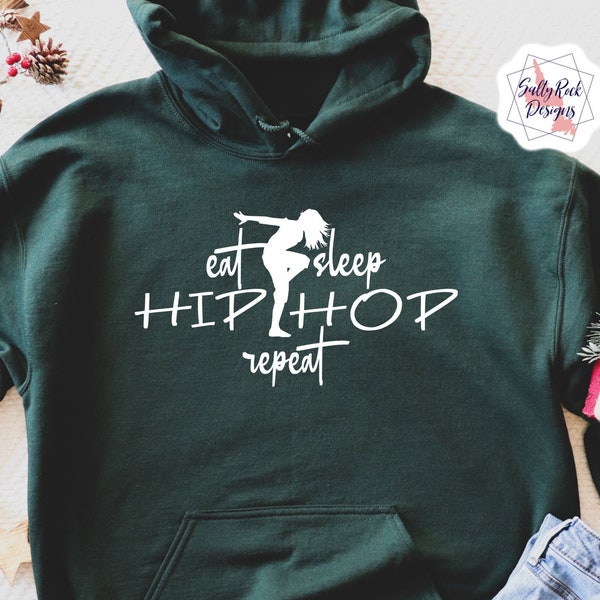 Hip Hop SVG, Eat Sleep Hip Hop SVG, Hip Hop Dance SVG, Dance svg, camisa de baile svg, diseño de hip hop svg, diseño de baile svg, calcomanía de hip hop svg