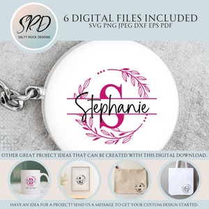 Family Name Monogram SVG Bundle, Monogram SVG, Split Monogram svg, Family svg, Family Sign svg, Wedding Monogram svg, family name svg Cricut