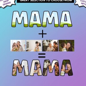 Mother&#39;s Day Canva Template, 16 Mom Canva Frame Bundle, Create Personalized Pictures with Canva Template, Mother&#39;s Day Canva Template