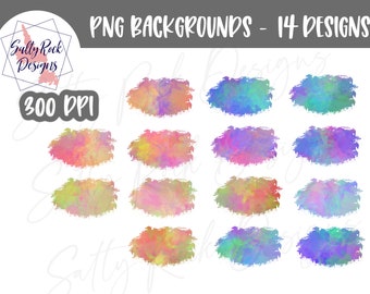 Sublimation Background Bundle | Colorful Background PNG | Background PNG | 14 Colors | digital png background | Sublimation backgrounds
