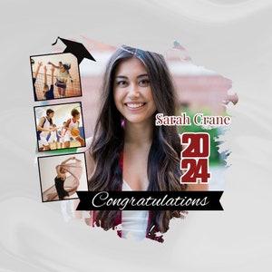 20 Graduation T Shirt Design Canva Template Bundle, 2024 Graduation T Shirt Design Template, Perfect for Sublimation, DTF or DTG, Graduation