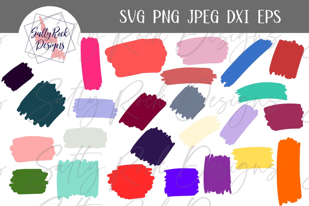 Background Brush Stroke Svg, Background Svg Files for Cricut or ...