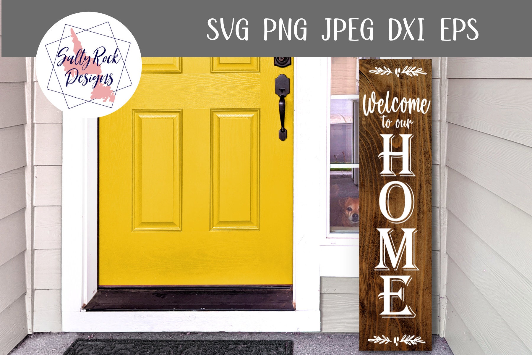 Welcome to Our Home SVG | Digital Cutting File | Welcome Sign Svg ...