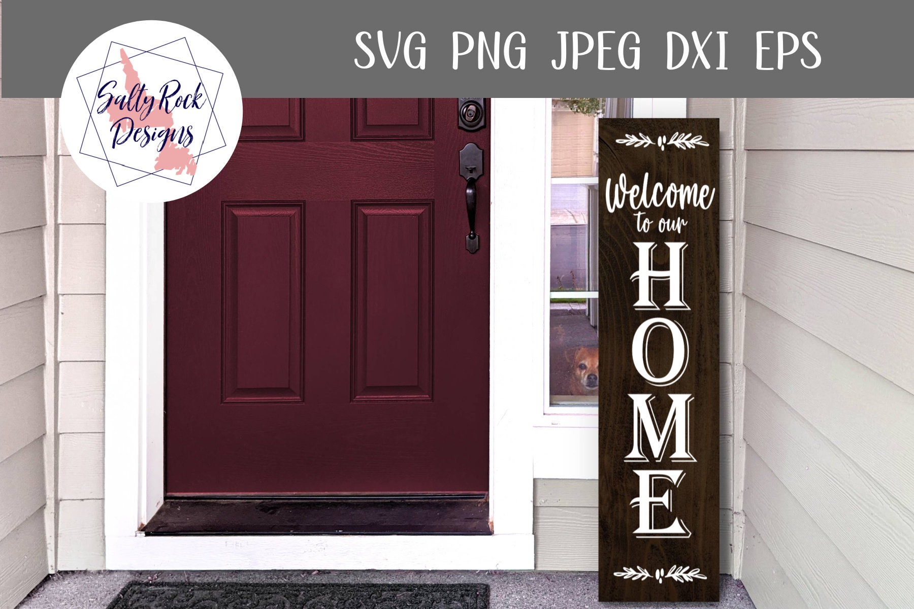 Welcome to Our Home SVG | Digital Cutting File | Welcome Sign Svg ...