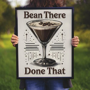 espresso martini wall art printable, espresso lover, martini wall art, martini print, espresso martini, martini poster, espresso martini art