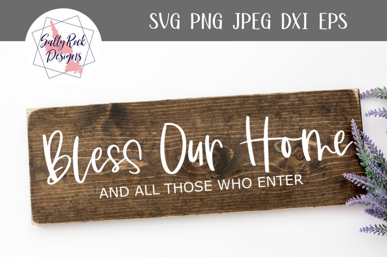 Bless This Home SVG Blessed svg Farmhouse sign svg Farmhouse svg Bless this home svg Bless Our Nest svg New Home gift image 3