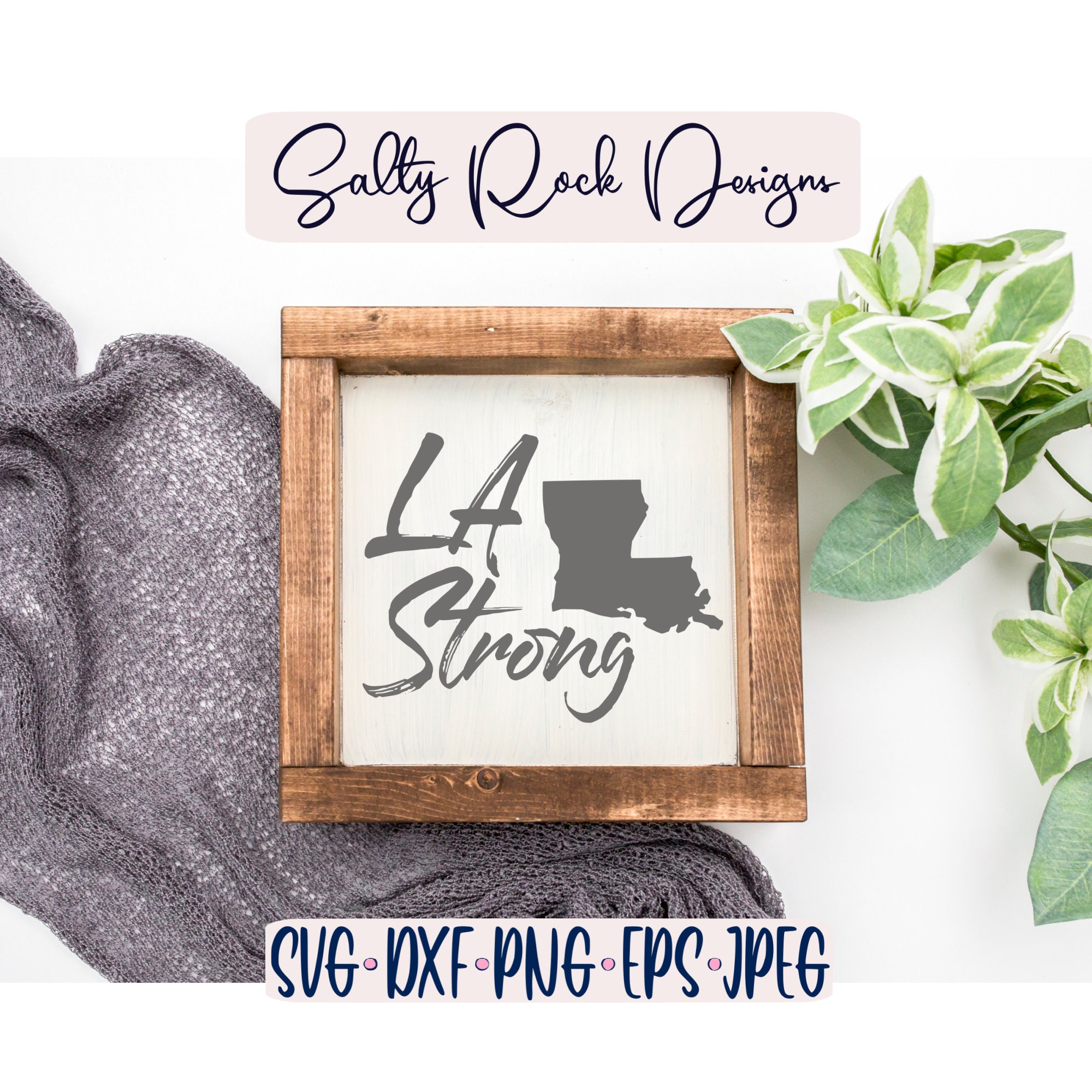 Louisiana Svg Louisiana Strong Svg Cricut Cut Files Etsy