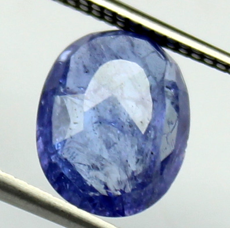 Natural Blue Tanzanite Faceted Oval shape 11x8 mm Handmade Loose Gemstone 100% Natural Blue Tanzanite Faceted AAA Loose Gemstone