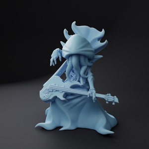 LokNaroth Bard | Fantasy Miniature | DnD Miniature | Tabletop | Twin Goddess