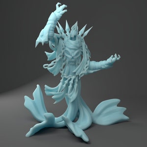 SpellJammer Lich | 32mm or 28mm Fantasy Miniature | DnD Miniature | RPG | Pathfinder | Tabletop Game | Twin Goddess