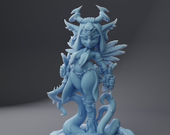 Magglubiyette, Goblin Blood-Goddess | Fantasy Resin Miniature | DnD Miniature | Pathfinder | Dungeons and Dragons | Tabletop Games