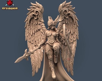 Gunhild, Järnvingarna | Fantasyminiatyr | DnD-miniatyr | Brädspel | RPG | Signum Workshop