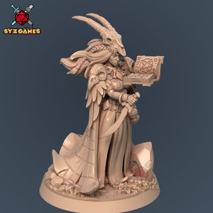 Brigit the Young Witch |  Fantasy Miniature | DnD Miniature | Tabletop Games | RPG |  Signum Workshop