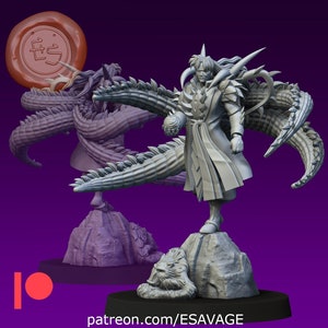 Naraku | Fantasy Miniature | DnD Miniature | Tabletop Game | RPG | Pathfinder | Ethan Savage Studios