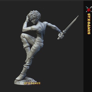 Joker | Sci-Fi Miniature | Dungeons and Dragons | DnD Miniature | Tabletop Game | RPG | Pathfinder |  Ethan Savage Studios