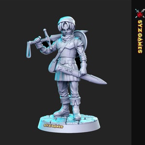 Terry | Fantasy Miniature | DnD Miniature | Dungeons & Dragons | Pathfinder | RPG | Tabletop | RN Estudio