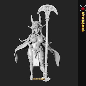 Selkiz Egyptian Goblin | Pinup | Resin Miniature | 32mm 75mm Fantasy Miniature | DnD | RPG | Tabletop Game | Pathfinder