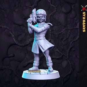 Lucca | Sci-fi Miniature | DnD Miniature | Dungeons & Dragons | Pathfinder | RPG | Tabletop | RN Estudio