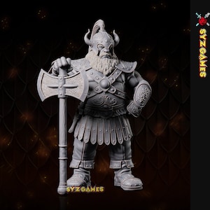 Flint Fireforge | Fantasy Miniature | DnD Miniature | Dungeons & Dragons | Pathfinder | RPG | Tabletop