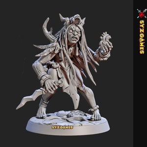 Hrodpirin - Forest Hag | Fantasy Miniature | DnD Miniature | RPG | Tabletop Game | Artisan Guild