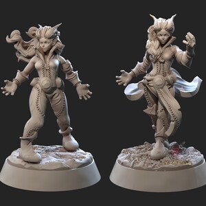 Pesmine -  Sorcerer  | Fantasy Resin Miniature | DnD Miniature | RPG | Tabletop Game | Moonglaive Studios