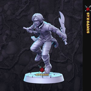 Locke | Fantasy Miniature | DnD Miniature | Dungeons & Dragons | Pathfinder | RPG | Tabletop | RN Estudio
