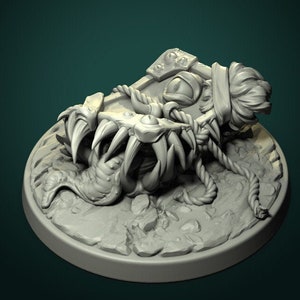 Mimic Spellbook | Fantasy Resin Miniature | DnD Miniature | RPG | Tabletop Game | White Werewolf Tavern