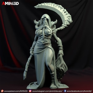 Gemütsverhinderer - Illithid_03 | Fantasie-Miniatur | Dungeons and Dragons | D&D Miniatur | Tabletop Spiel | Rollenspiel | Amin 3D