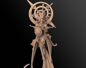 Estella, stjärnoraklet | Fantasyminiatyr | DnD-miniatyr | Brädspel | RPG | Sign Workshop