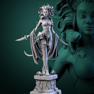 Rat Lady | 32mm 54mm 75mm Fantasy Resin Miniature | DnD Miniature | RPG | Tabletop Game | White Werewolf Tavern