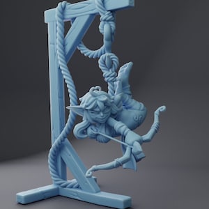 Cupid Goblin | Pinup | Fantasy Resin Miniature | DnD Miniature | Pathfinder | Dungeons and Dragons | Tabletop Games | Twin Goddess