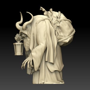 Krampus| Fantasy Resin Miniature | DnD Miniature | Dungeons and Dragons | RPG | Tabletop Game