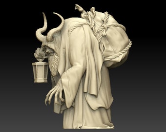 Krampus| Fantasy Resin Miniature | DnD Miniature | Dungeons and Dragons | RPG | Tabletop Game