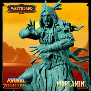 Cleric Marlamin Mensch Kleriker Fantasy Miniatur Dungeons and Dragons Mini Wargame RPG Tabletop Miniature DnD 5e Figurenmalerei Pathfinder