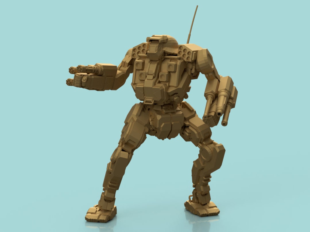 JVNK4CH0W Javelin Battletech Scifi Miniature Etsy