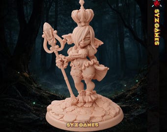 Kobold Königin | Fantasie-Miniatur | D&D Miniatur | Tischplatte | Zwillingsgöttin
