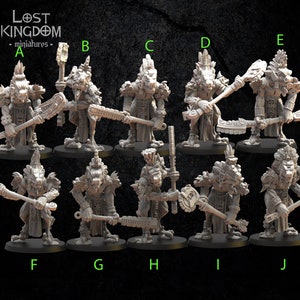 Coatl Guard | Fantasy miniature | Dungeons and Dragons | DnD Miniature | Tabletop Game | RPG | Lost Kingdom Miniature