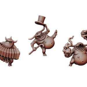 Poxlings | Fantasy Miniature | Dungeons and Dragons | DnD Miniature | Tabletop Game | RPG | Manuel Boria