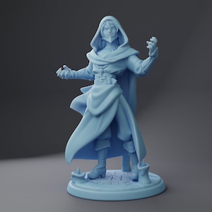 Voltaire, Human Reanimator Necromancer | Fantasy Miniature | DnD Miniature | Tabletop | Role Playing