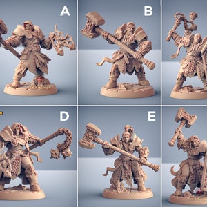 Requiem Templar | 32mm or 28mm Fantasy Miniature | DnD Miniature | RPG | Tabletop Game | Artisan Guild