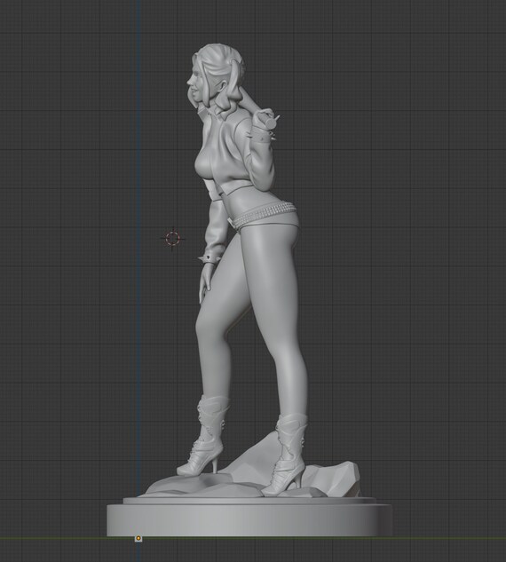 Harley Quinn Suicide Squad Hero Action Resin Figure 3D printed 1//18