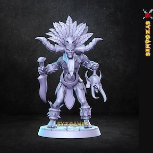 Nazeebo Human Rogue Fantasy Miniature Wargames Tabletop RPG Pathfinder Miniature Painting
