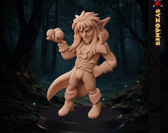 Rei Goblin | Miniatura de Fantasia | Miniatura de D&D | Jogo de Mesa | Deusa Gêmea